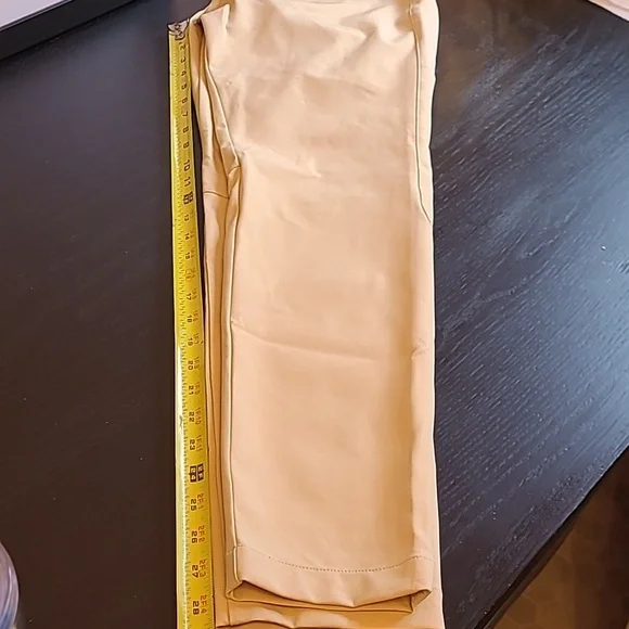 RALPH LAUREN tan slim leg stretch athletic pant - Picture 8 of 10